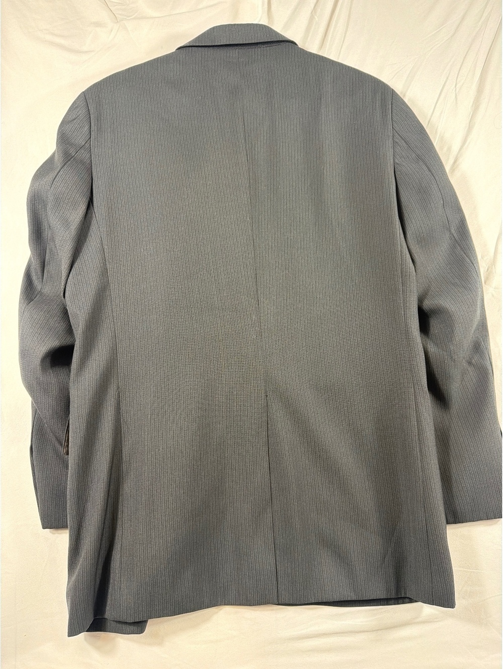 Perry Ellis Men's Dark Pinstripe Suit Jacket M40 REG - Picture 11 of 11
